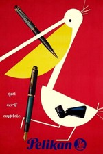 Vintage pelikan style pens - pelikan,