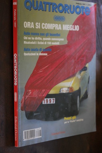 Quattroruote 496 febbraio 1997 - quattroruote,