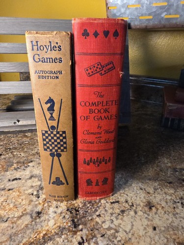 Vintage hoyle games - hoyle, &