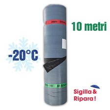 GUAINA AUTOADESIVA ARDESIATA ROSSA,VERDE, GRIGIA. FLEX -20°C - ROTOLO 10 MQ