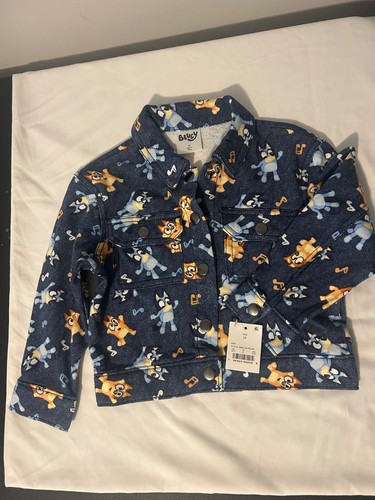 Piumino bluey con bottoni - con,