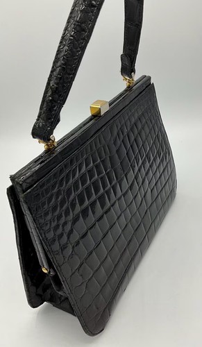 Borsa vintage coccodrillo - vintage,
