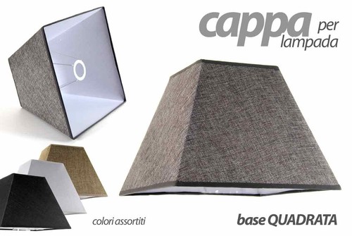 Cappa lampada paralume - cappa, lumetto