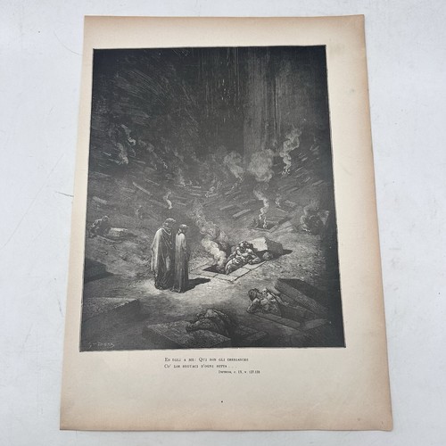 Stampa 1890 divina commedia - 1890,