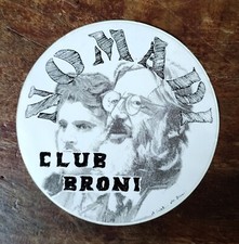 Adesivo FAN CLUB NOMADI BRONI PV AUGUSTO DAOLIO Leggere descrizione 