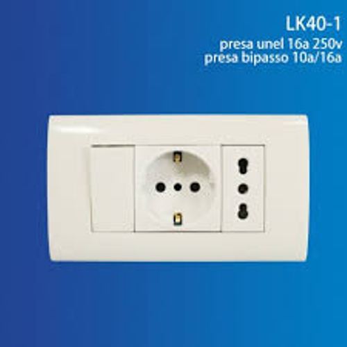 Placca posti completa - placca,