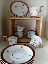 Set 6 tazze e piattini