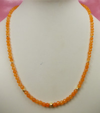 Corniola - Collana in argento