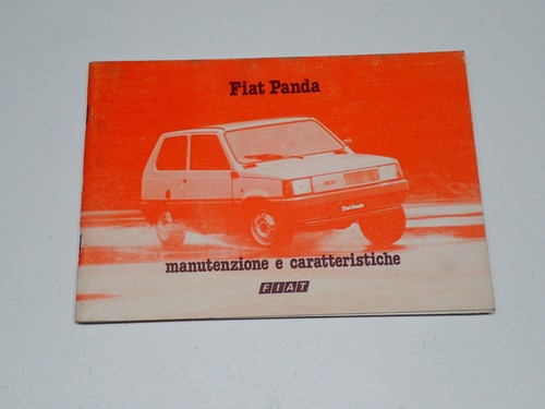Fiat panda 45 libretto - -,