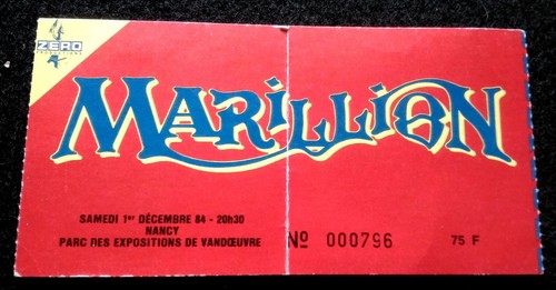 Ticket billet used place - ticket,