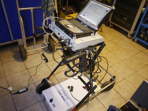 Georadar gpr radar system - radar,