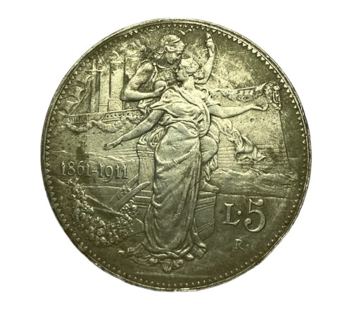 Moneta lire argento - moneta,