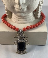 Collana in cristallo di
