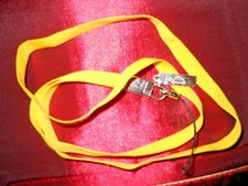 CINTURINO GIALLO MARCA CARPISA PER CELLULARE - STRAP FOR MOBILE - LACCETTO PORTACELLULARE 