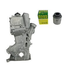 Coperchio catena distribuzione + filtro olio per VW 1.4 1.6 CNK CFN BTS 03C109210BT 03C115561D