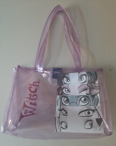 Borsa trasparente witch disney - borsa,