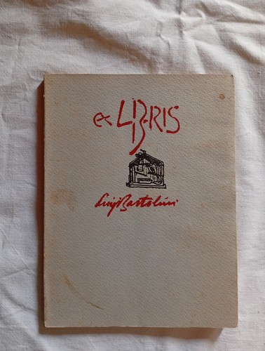 Libris luigi bartolini - ex,