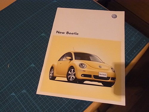 Volkswagen new beetle brochure - new,