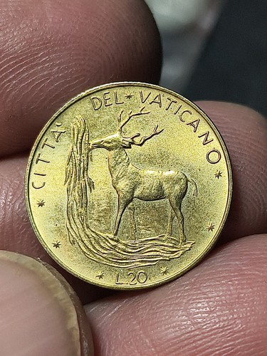 Vaticano moneta lire - moneta, 1972