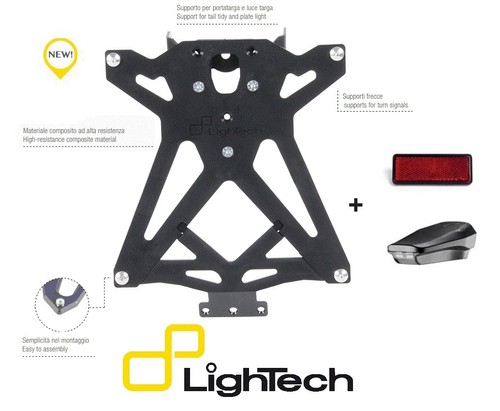 Lightech portatarga regolabile - portatarga,