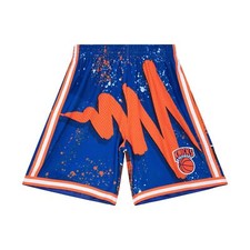 Pantaloncini swingman uomo Mitchell & Ness NBA HYPER HOOPS - NEW YORK KNICKS 1991