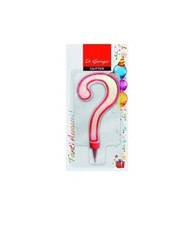 Candela Candelina compleanno scherzo glitter numero ? 11 cm