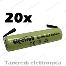 20 BATTERIA NI-MH RICARICABILE