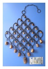 Pendente in metallo 25 ovali