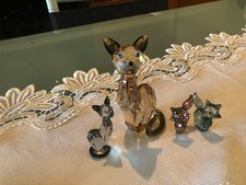 Swarovski Famiglia Di Gatti
