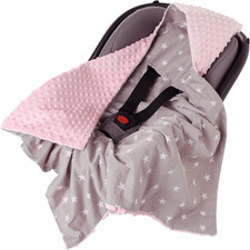 Coperta Neonato Ovetto Sacco per Passeggino - 100% Cotone Universale Blanket 85X