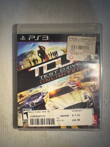 Test drive unlimited sony - test,