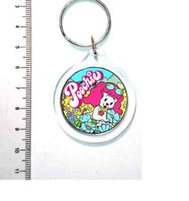 nuovo keyring cane del fumetto giocattolo poochie portachiavi