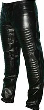 Pantaloni in vera pelle da