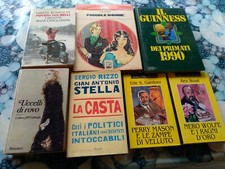 IN ASTA 7  LIBRI CLASSICI  TRA PICCOLE DONNE, UCCELLI DI ROVO, LA CASTA ECC.