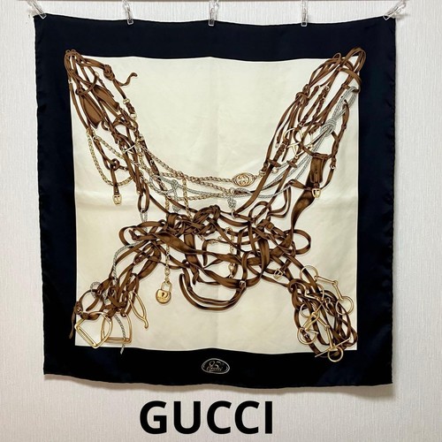 Gucci sciarpa di seta - gucci,
