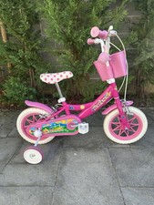 Bici Bambina Kriss Rosa Con Rotelle 