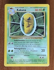 Kakuna  33/102  - uncommon Set Base (ITA) (1015) Pokemon