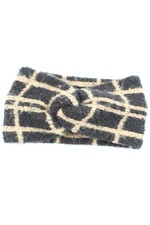 PIECES Paraorecchie Donna nero-bianco sporco stile casual