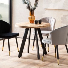 FineBuy Tavolo da Pranzo 80 cm