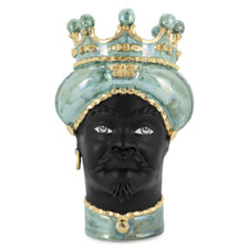 Abhika - Vaso "Testa di Moro