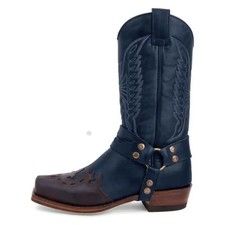 Stivali cowboy uomo tacco