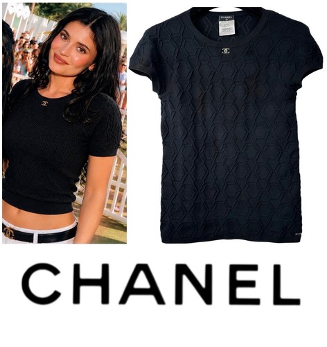 Maglione trapuntato nero - , 3k