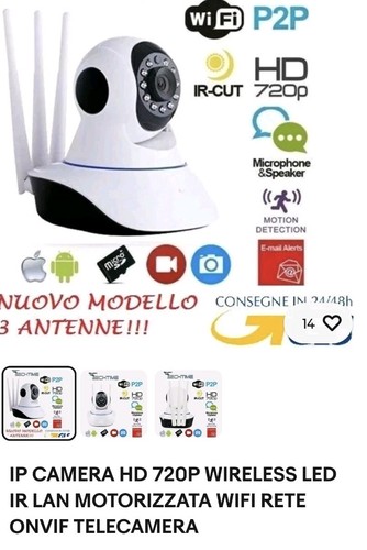 Camera 720p wireless - wireless, led