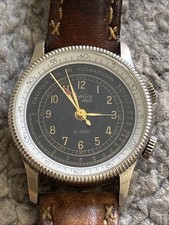 Orologio Uomo - Replica 1940 - Meccanico - Sveglia E Calcolo Pulsazioni -