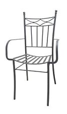 Sedia in ferro poltrona con