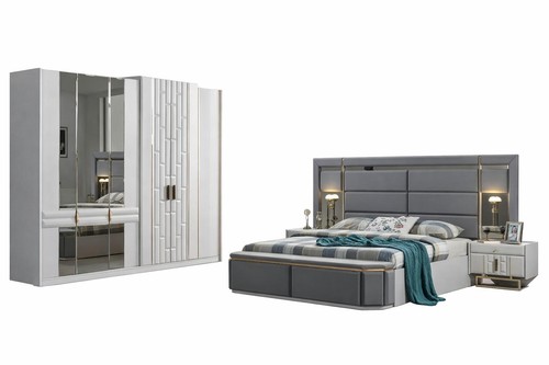 Set camera letto grigio - camera,