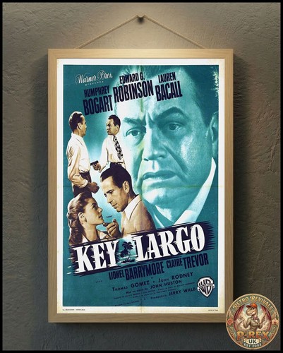 Poster film key largo repro - poster,
