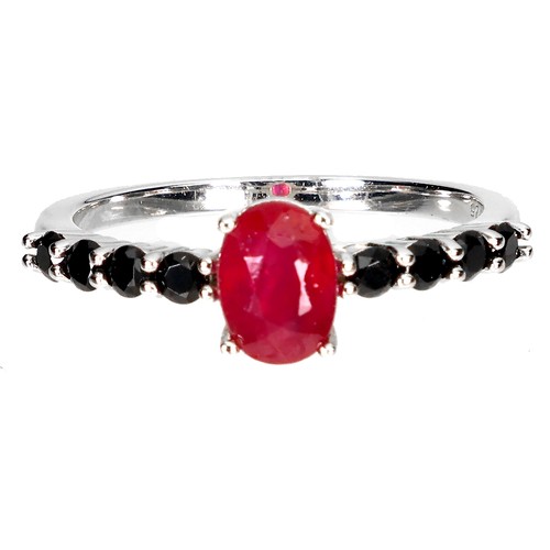 Anello argento sterling - in,