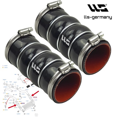 Tubo turbo intercooler - 2x,