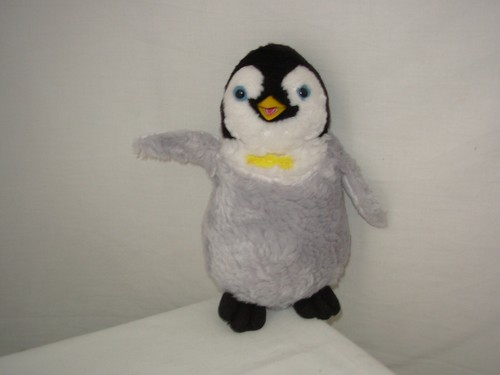 Peluche pinguino mumble happy - peluche,